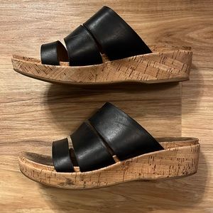 Comfy kork ease wedges